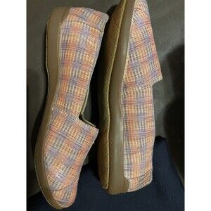 SOFTSPOTS  Metallic Orange PurplePlaid Comfort Pillowtop W. 8.5! ClemsonTigers#